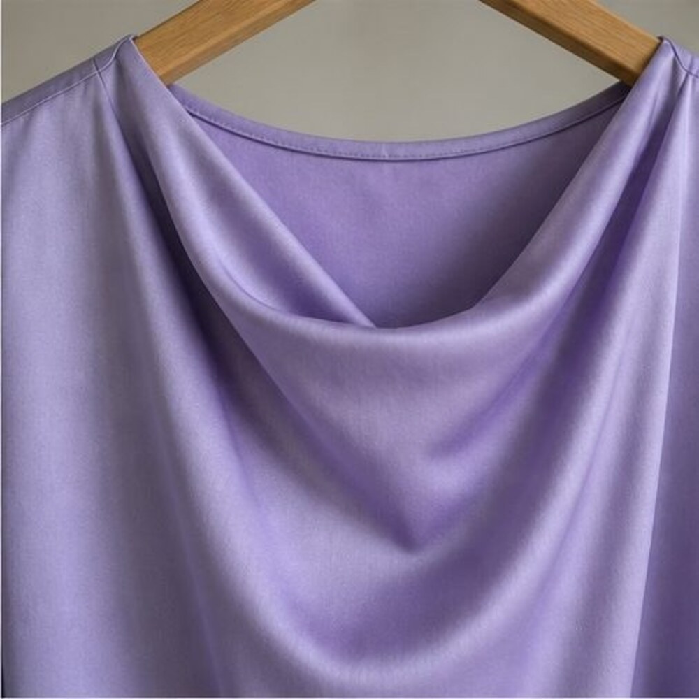 Gray Ruffle Blouse - Picture 4 of 6